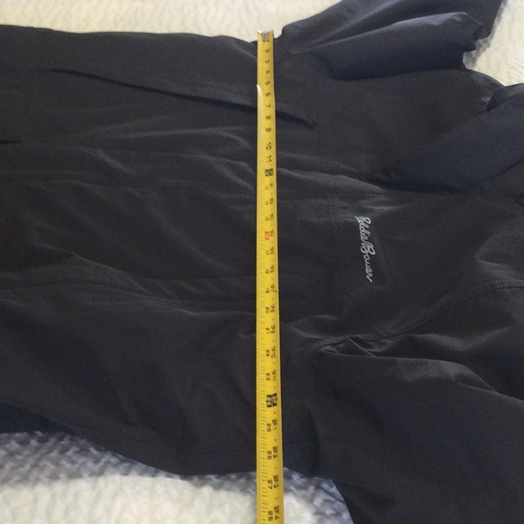 EUC Mens Eddie Bauer XL Gray/Black Weatheredge Coat - Picture 14 of 16